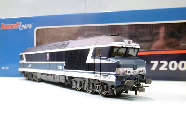 Locomotive Diesel Jouef BB67001 SNCF – échelle HO, Bleue, Fonctionnelle, Réf 841
