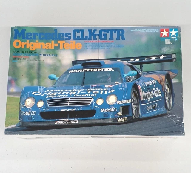 Maqueta Tamiya 24195 Mercedes CLK-GTR (EMPEZADA, CALCAS MAL ESTADO) - Tienda de Maquetas Maqueteros