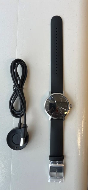 WITHINGS SCANWATCH 42MM with black wristband in good condition