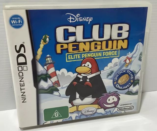 Club Penguin: Elite Penguin Force - Nintendo DS - game, booklet & case