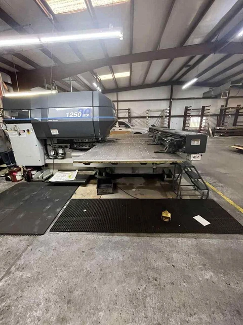 Strippit LVD 1250MXP/30 Laser 33 Ton / 2000 Watt Laser-Turret Punch Combo w/ ... Strippit LVD 1250MXP/30 Laser 33 Ton / 2000 Watt Laser-Turret Punch Combo w/ ...