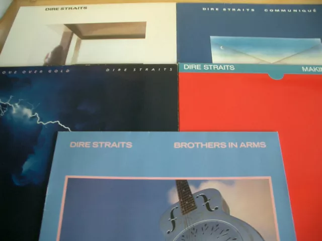 Dire Straits   -   Schallplattensammlung  5 Lp