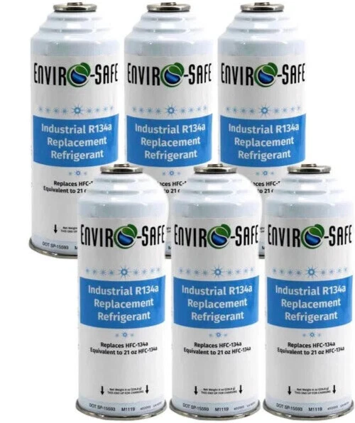 R 134A REFRIGERANT Replacement Cans- Coldest Refrigerant For Auto - 6 - Foto 2