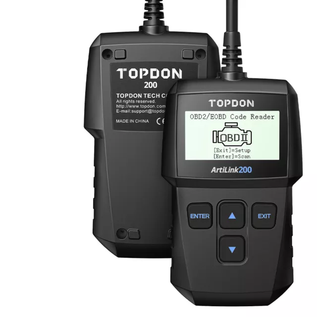 TOPDON Profi AUTO KFZ Diagnosegerät OBD2 Scanner AL200/AL300/AL400/AL500