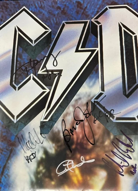 AC/DC SIGNED BALLBREAKER Box Set - Back In Black Line Up $2,500.00 ...