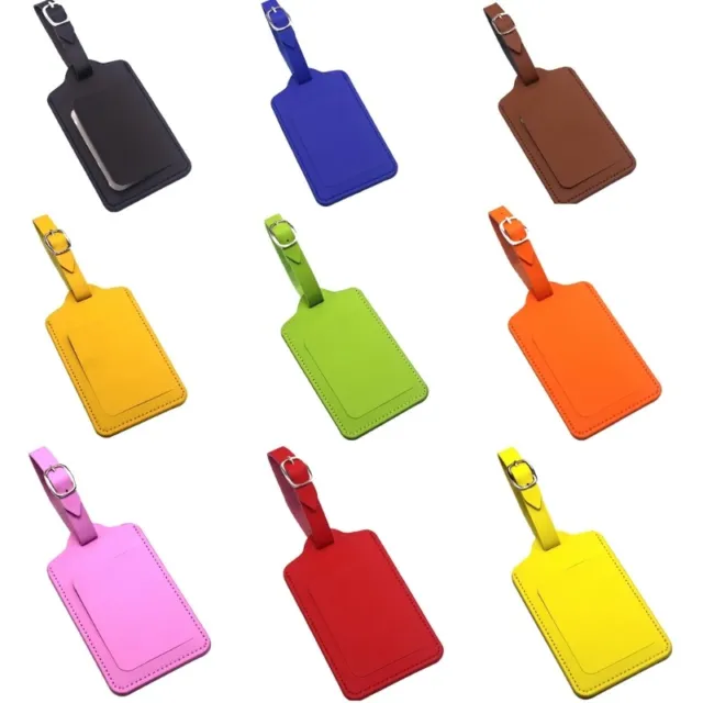 Stand Out at the Airport with these Distinctive Bag Labels Luggage Accessories