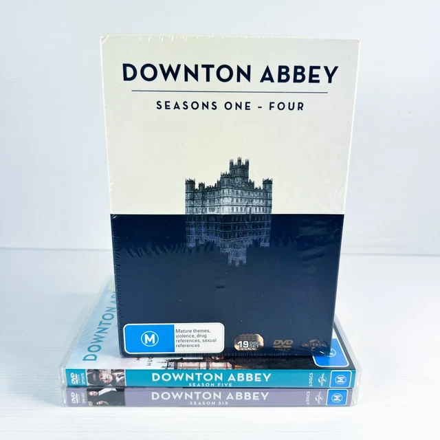 NEW Downton Downtown Abbey Seasons 1 - 6 DVD Box Set TV Series 1 2 3 4 5 6