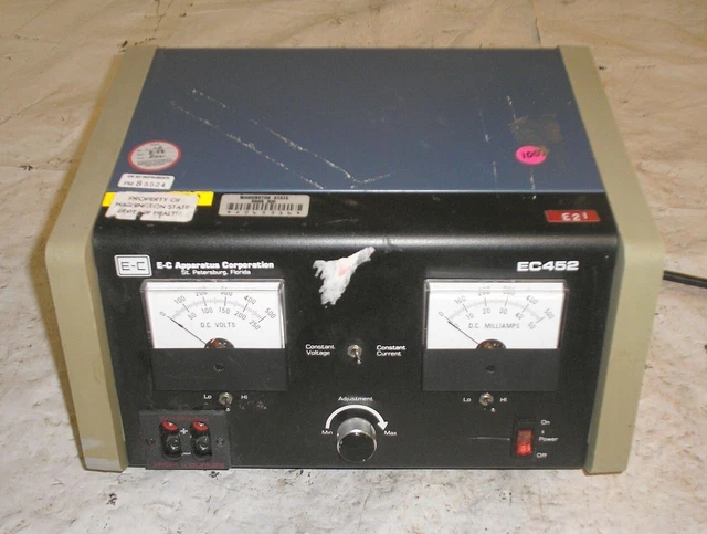 E-C Apparatus EC452 Electrophoresis Power Supply