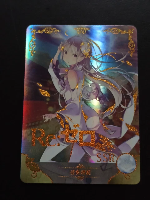Lot De 6 Figurines Re:Zero – Emilia, Rem, Echidna – Collector Limitée – Occasion