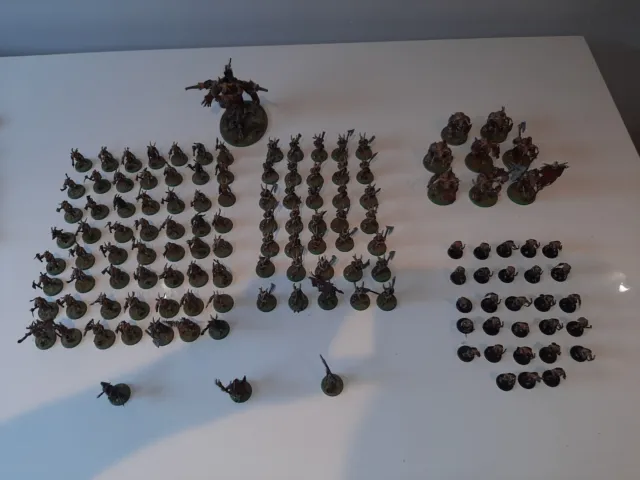 Beastmen Army Complete Warhammer Fantasy Old World AoS Painted Beasts Of Chaos