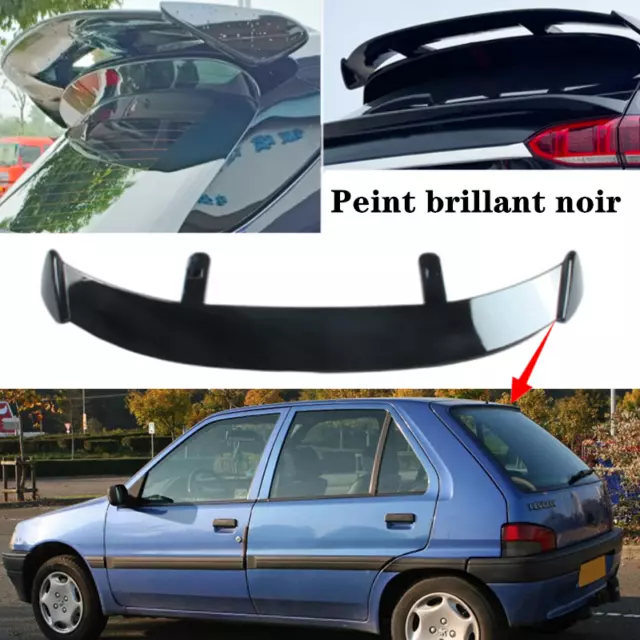 Universel becquet de coffre de toit aileron arrière pour Peugeot 106