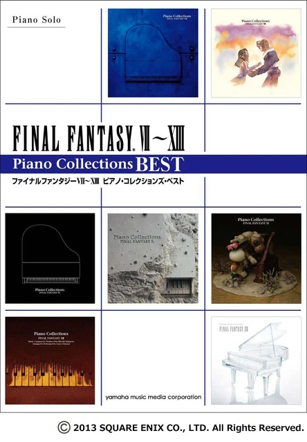 FINAL FANTASY SUPER Best Piano Solo Revised Edition Sheet