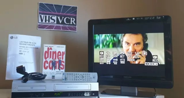 LG RC388 - combo magnétoscope / lecteur DVD