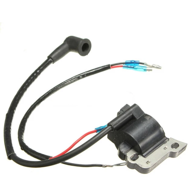 Bobine D'Allumage 2 Trous 52 Mm – Compatible Tronçonneuse, Débroussailleuse, Tondeuse 2 Temps