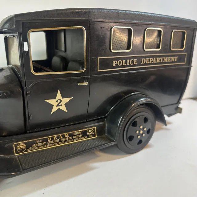 Jim Beam Police Wagon #2 Empty Decanter Paddy Ford CPD 31 Kentucky Bourbon 2