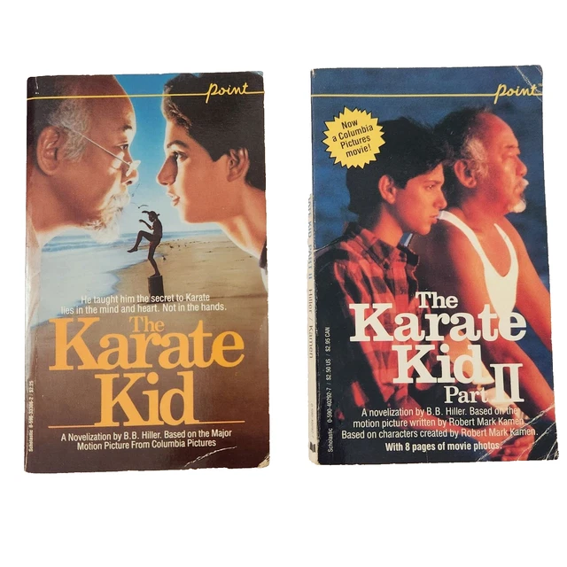 KARATE KID BOOK Lot Movie Tie In The Karate Kid Ralph Macchio Pat karate-kid-book-lot-movie-tie-in-the-karate-kid-ralph-macchio-pat