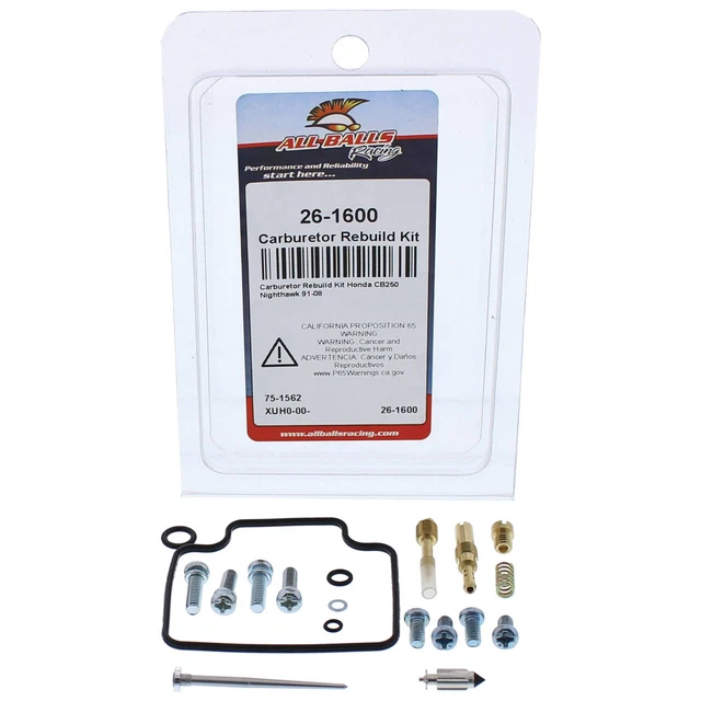 Kit Riparazione Carburatore Honda CB600F - Membrana E Stantuffo Per Modelli 1998-2006 - Foto 7