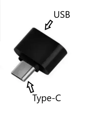 Type C to USB Adapter 3.0 USB-C 3.1 Male OTG A Female Data Connector Converter 2