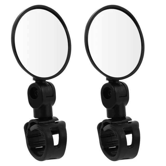 2 Pcs Bicycle Mirror Handlebar Mirror Bike Mirror Rearview Mirror 3