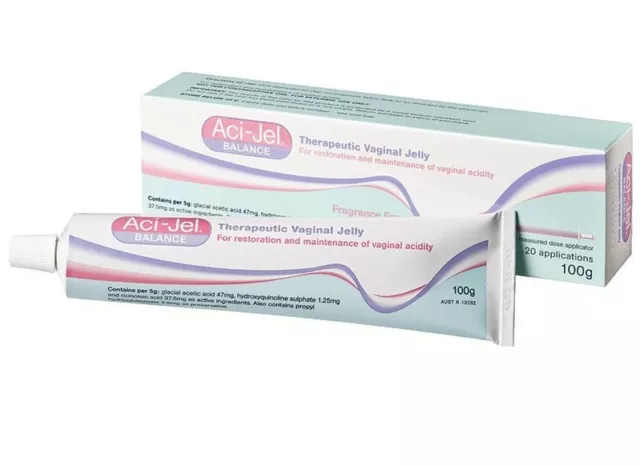 2× Aci-Jel Acijel Balance with Applicator restoring vaginal pH OzHealthExperts