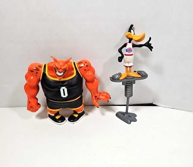 SPACE JAM DAFFY Duck Vs. Pound ,Sky Duck Bouncer from Movie with 