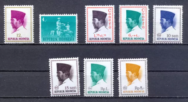 Indonesien Lot aus 426 - 533  postfrisch,  s. Scan