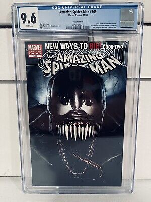 Amazing Spider-Man #569￼ Granov Variant CGC 9.6 2008 White Pages