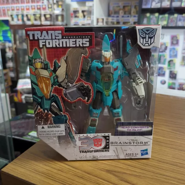 Transformers Generations BRAINSTORM 2014 T 30th Anniversary Voyager Figure