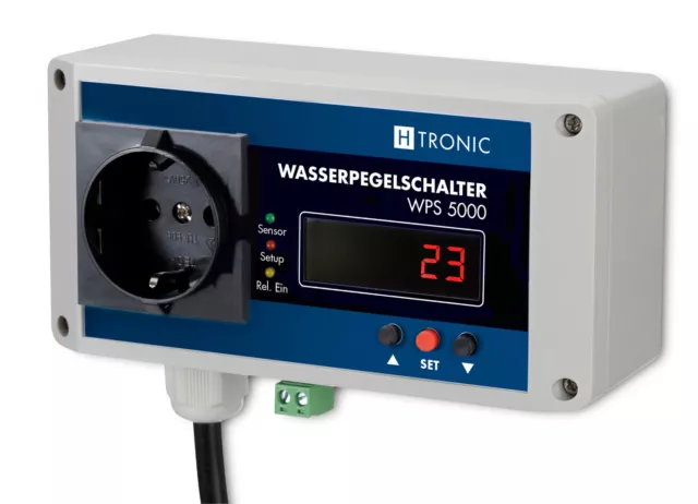 H-Tronic WPS 5000 Wasserpegelschalter,Pegelüberwachung,kontrollieren und messen!