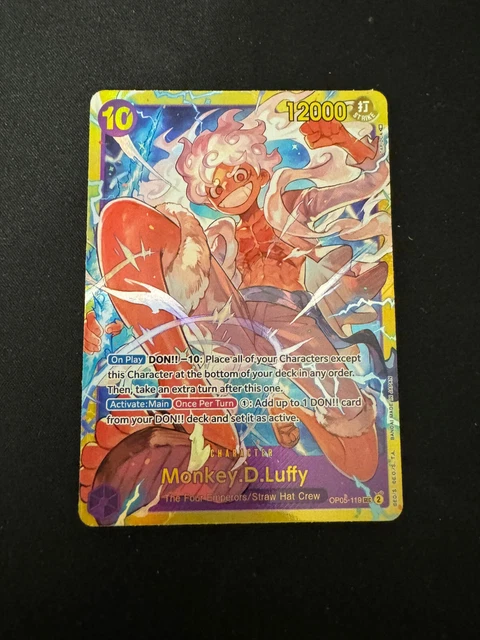 monkey d luffy rare card Monkey.D.Luffy (ST01-012) Special Rare JP MT+ main image 1