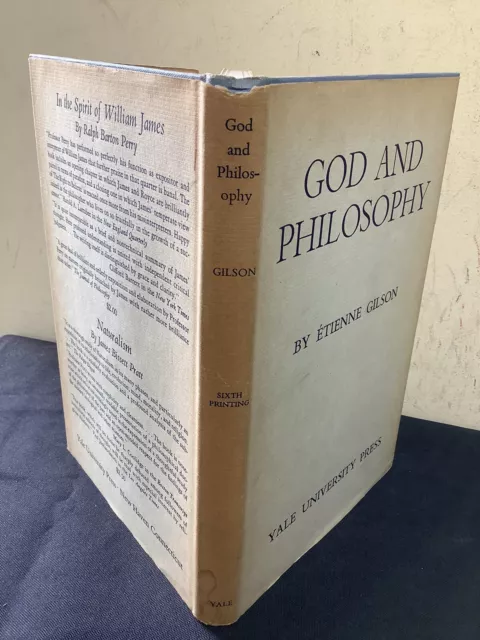 God And Philosophy By Etienne Gilson HB 1951 Very Good