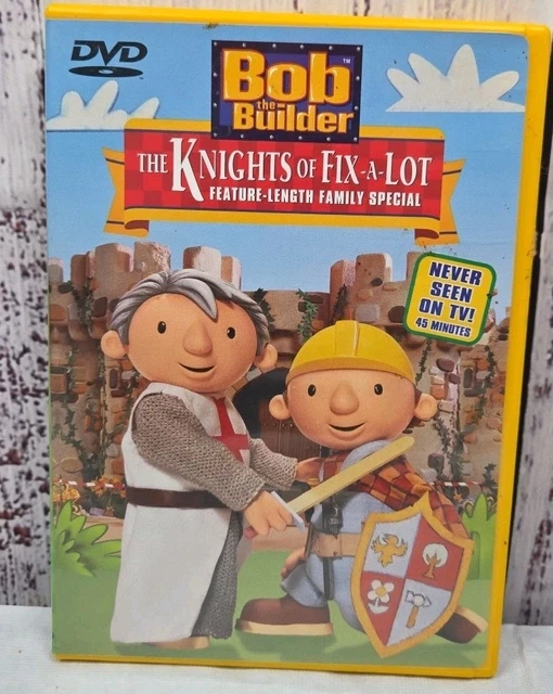 BOB THE BUILDER The Knights of Fix-A-Lot DVD 2003 Never Seen On TV Kids ...