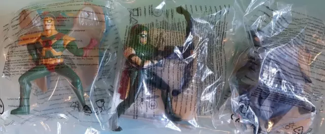 MC DONALD'S HAPPY MEAL Justice League Action 2017 3 pezzi- HM10
