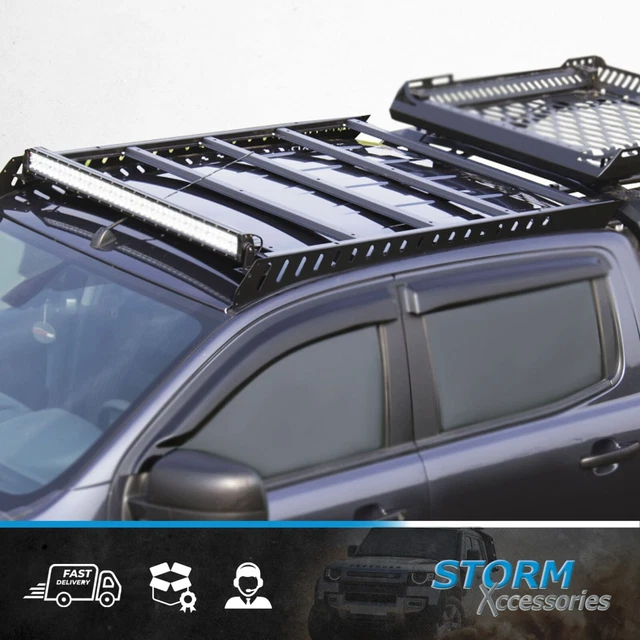 FOR FORD RANGER T6 Dcab 2012-2022 Off-Road Cargo Roof Rack Cross Bars ...