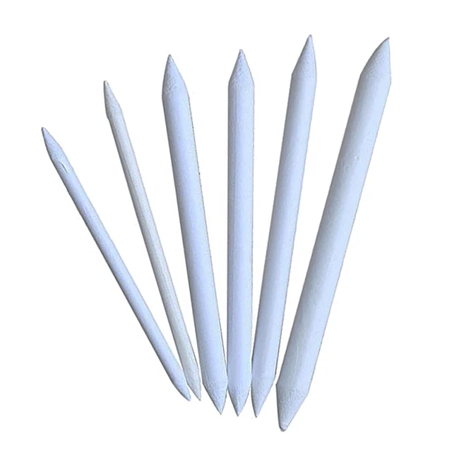 18 PCS Stumpf Aus Skizzenzeichenwerkzeuge Mischstäbe Papier Stift Löschen