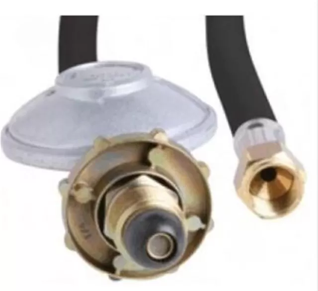 Bromic Wok Cooker Stove LPG Gas HOSE +Reg POL 2Kg H/W 8 mm x 1.2 mt PVC 3/8 SAEF