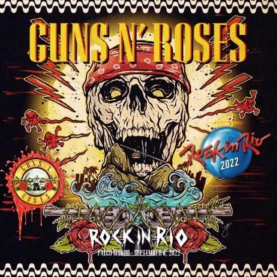 GUNS N' ROSES - ROCK IN RIO 2022 (2CD) + (Bonus BD-R)