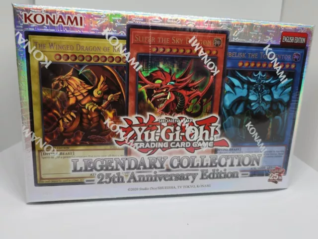 YuGiOh Legendary Collection 25th Anniversary Edition : Sealed Box : New & Sealed