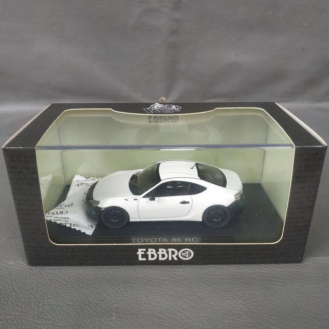 1/43 トヨタ 86 RC ホワイト 快く (44885) 1/43 トヨタ 86 RC ホワイト 快く (44885)