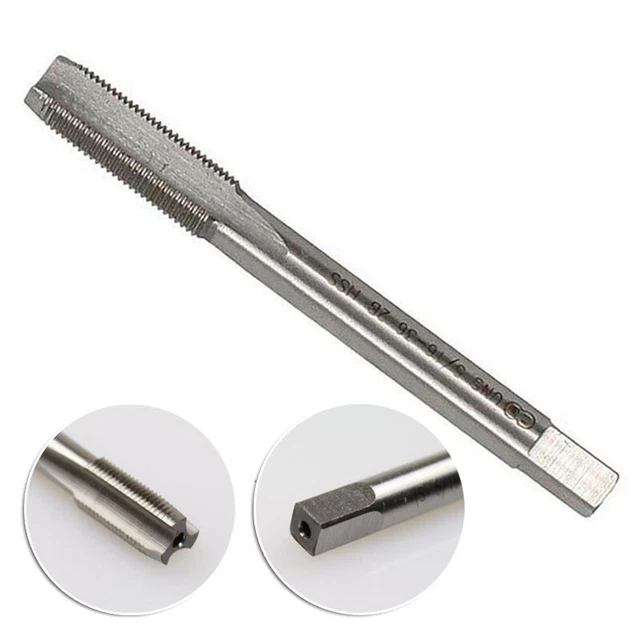 Metrisch Taper Metall Arbeit Schneidend Werkzeug Stecker Gerade Bit HSS 0.8cm 36
