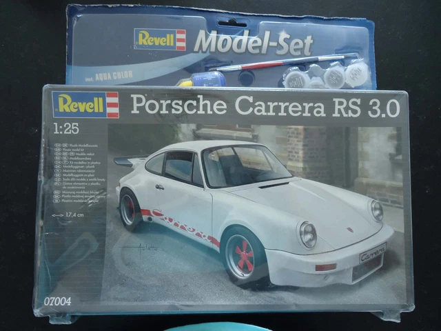 Maquette voiture : Porsche 911 G - Carrera 3.2 Targa - Revell - Rue des