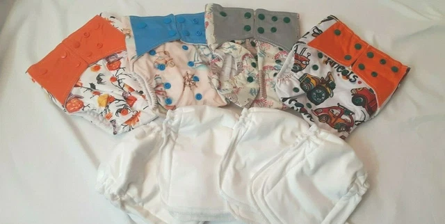 Infant Baby Cloth Diaper Reusable Washable Nappy Cover Adjustable Diapers