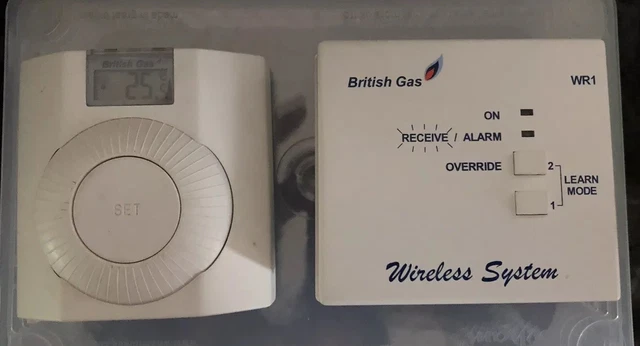 British Gas Drayton Wifi Thermostat British Gas RC Plus Programmer