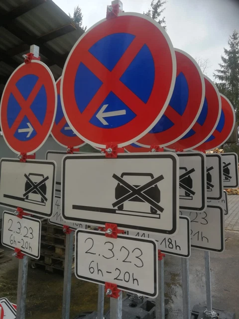 Halteverbot Service im Raum Bamberg / Halteverbotszone einrichten / Umzug