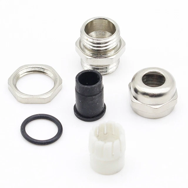 PG7 raccordo cavi connessioni accessori 34g ricambio acciaio inox argento