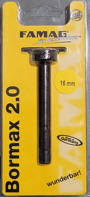Bormax 2,0 Ws Rasanter Forstner punta trapano legno Famag Ø = 16 mm lega Ws