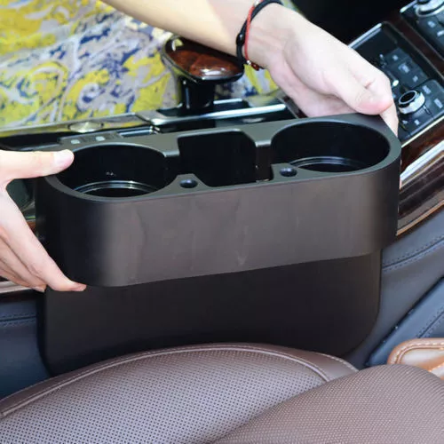 Universal Car Dual Cup Holder Van Storage Drink Bottle Can Mug Mount Stand Gift