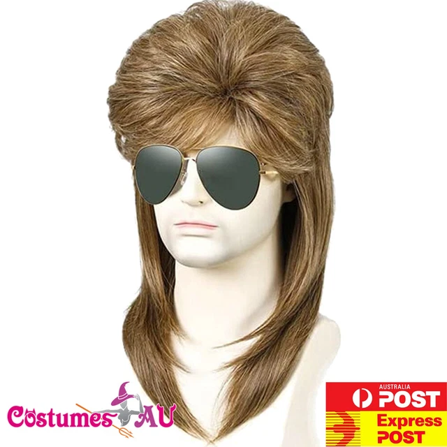 80s Long Mullet Wig