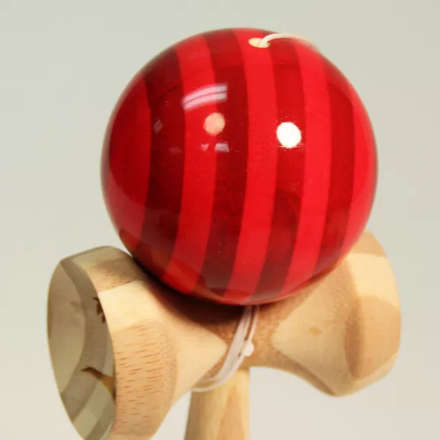 Bahama Kendama Translucent Bamboo Kendama - Red