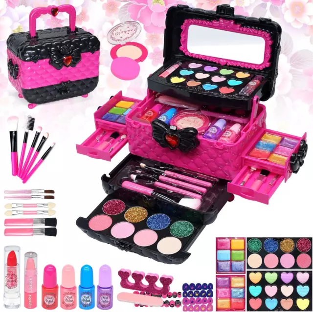 Kids Makeup Sets For Girls - Girls Toys Children Makeup Set Washable Make Up Set